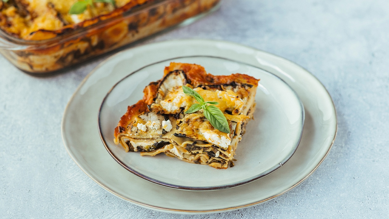 Lasagne met courgette en ricotta